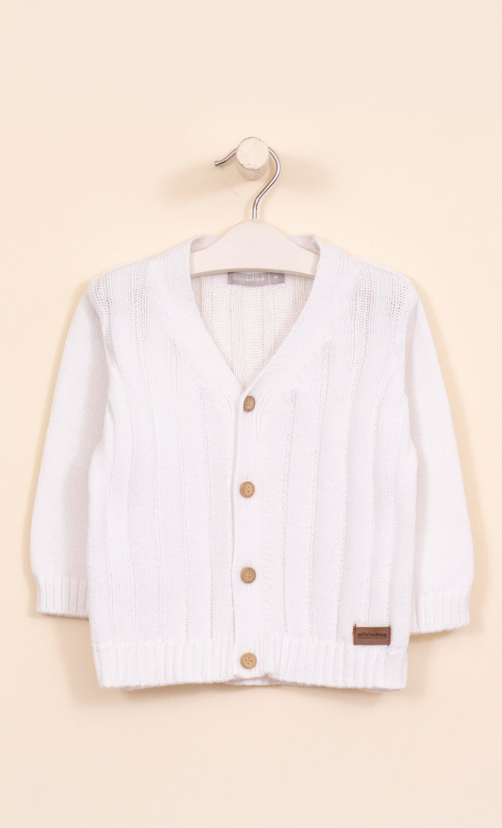 Cardigan tejido mini de mimo
