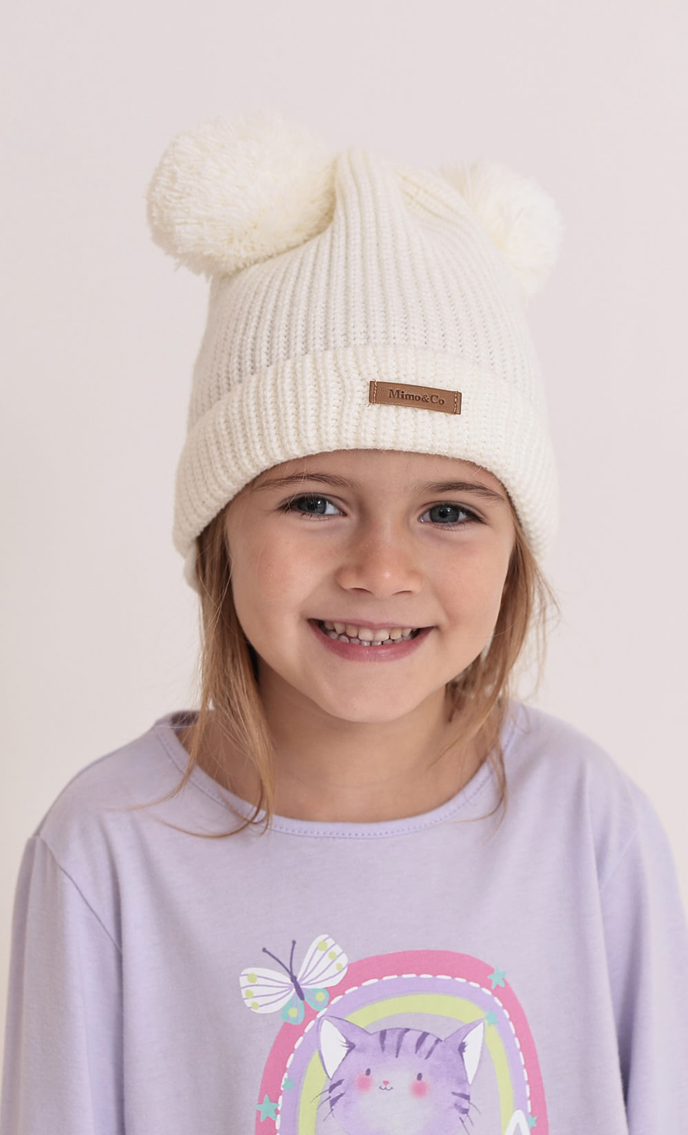 Gorro pompomes de mimo