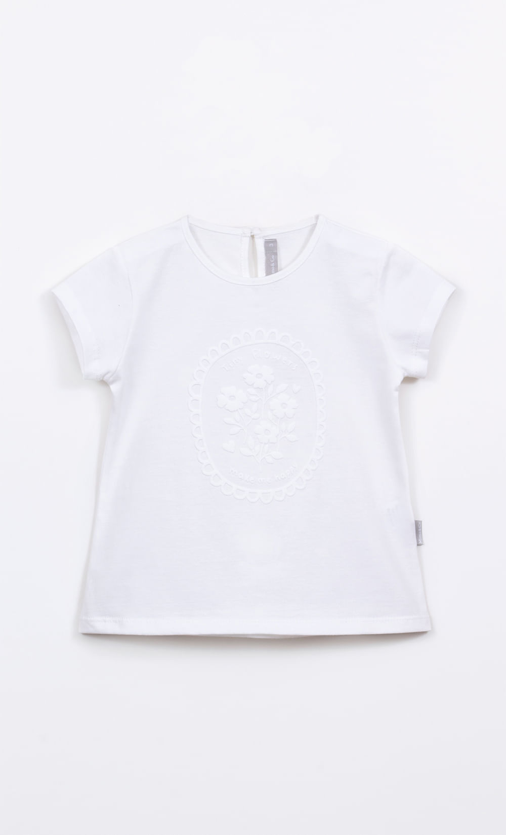 Remera Kid Flower de Mimo