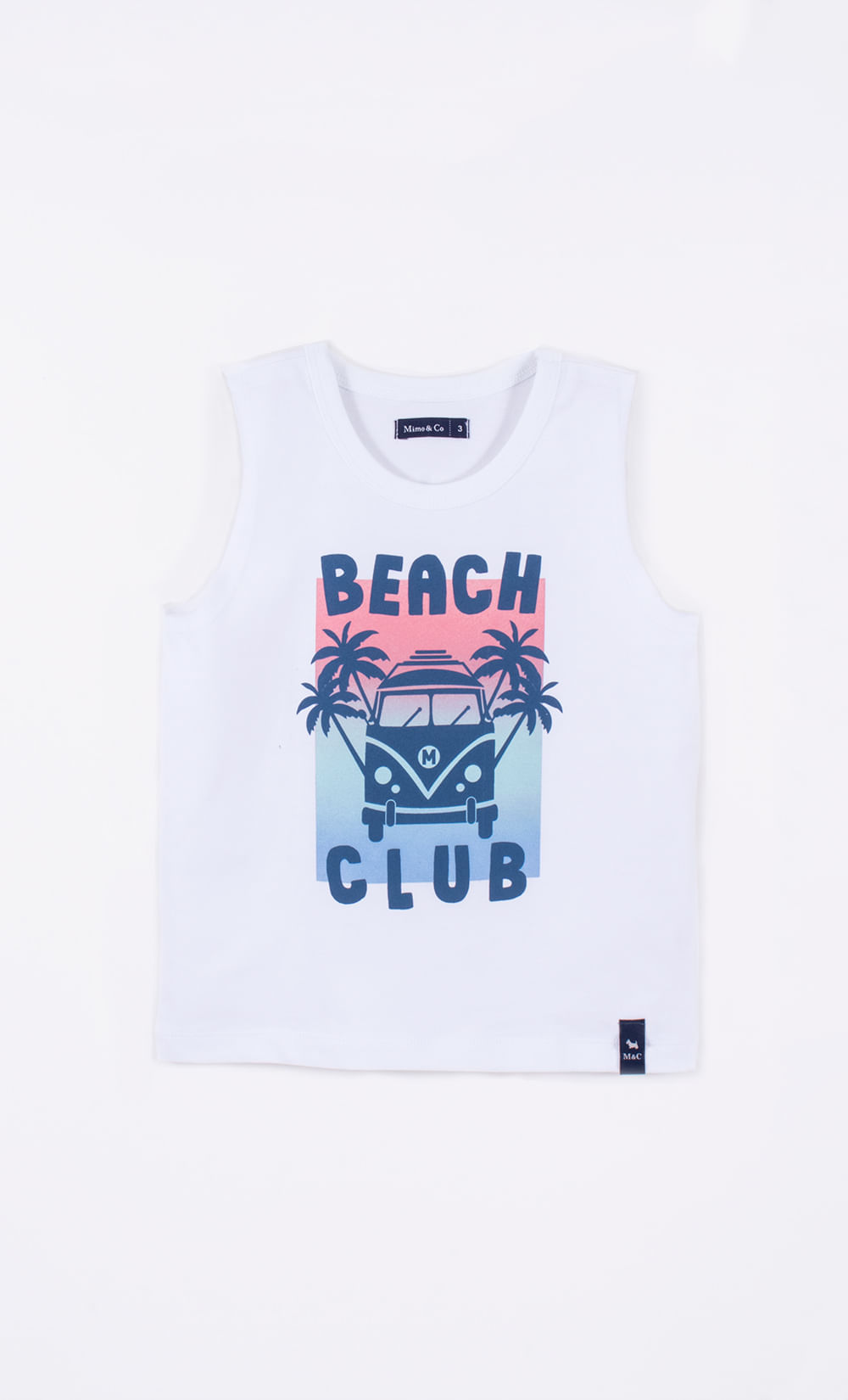 Remera s/m kid beach mimo