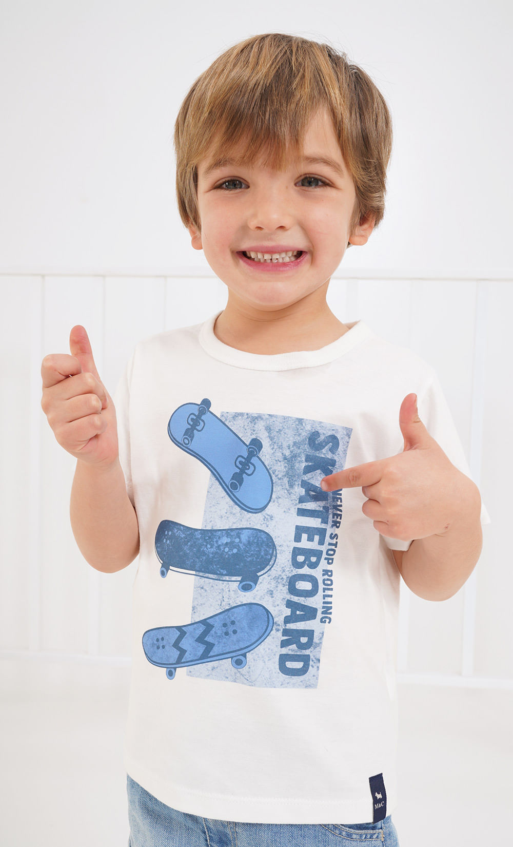 Remera kid skate