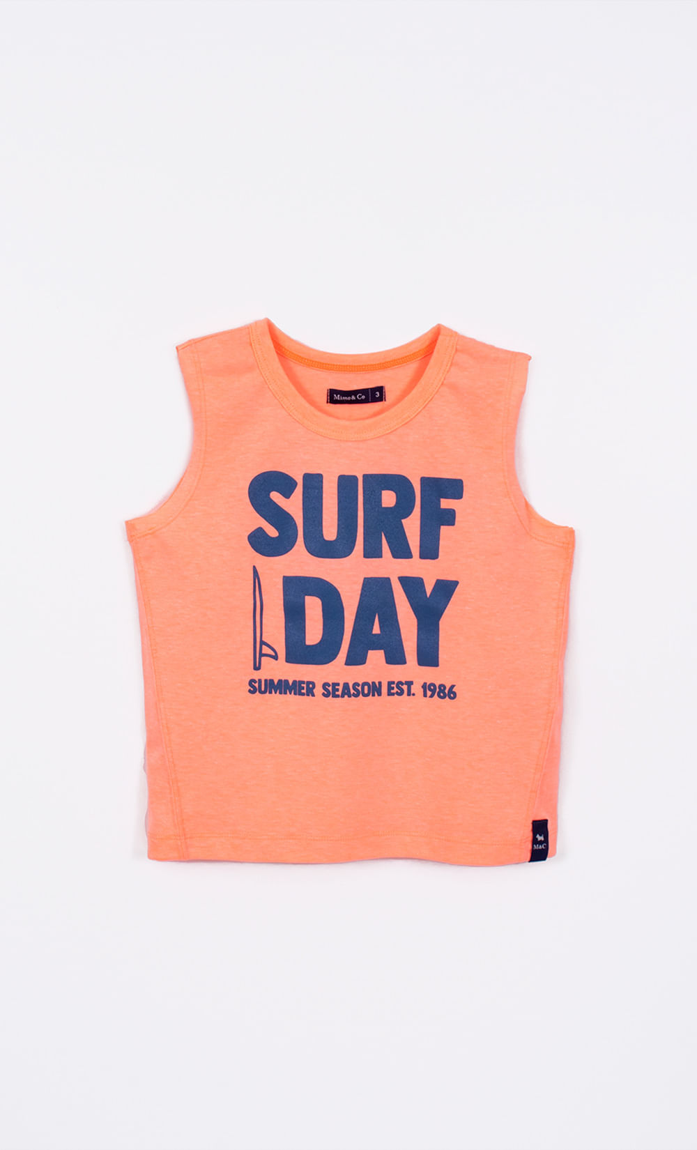 Remera s/m kid surf de mimo