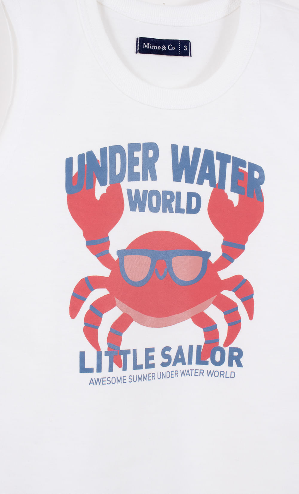 Remera s/m kid crab de Mimo — imagen 2