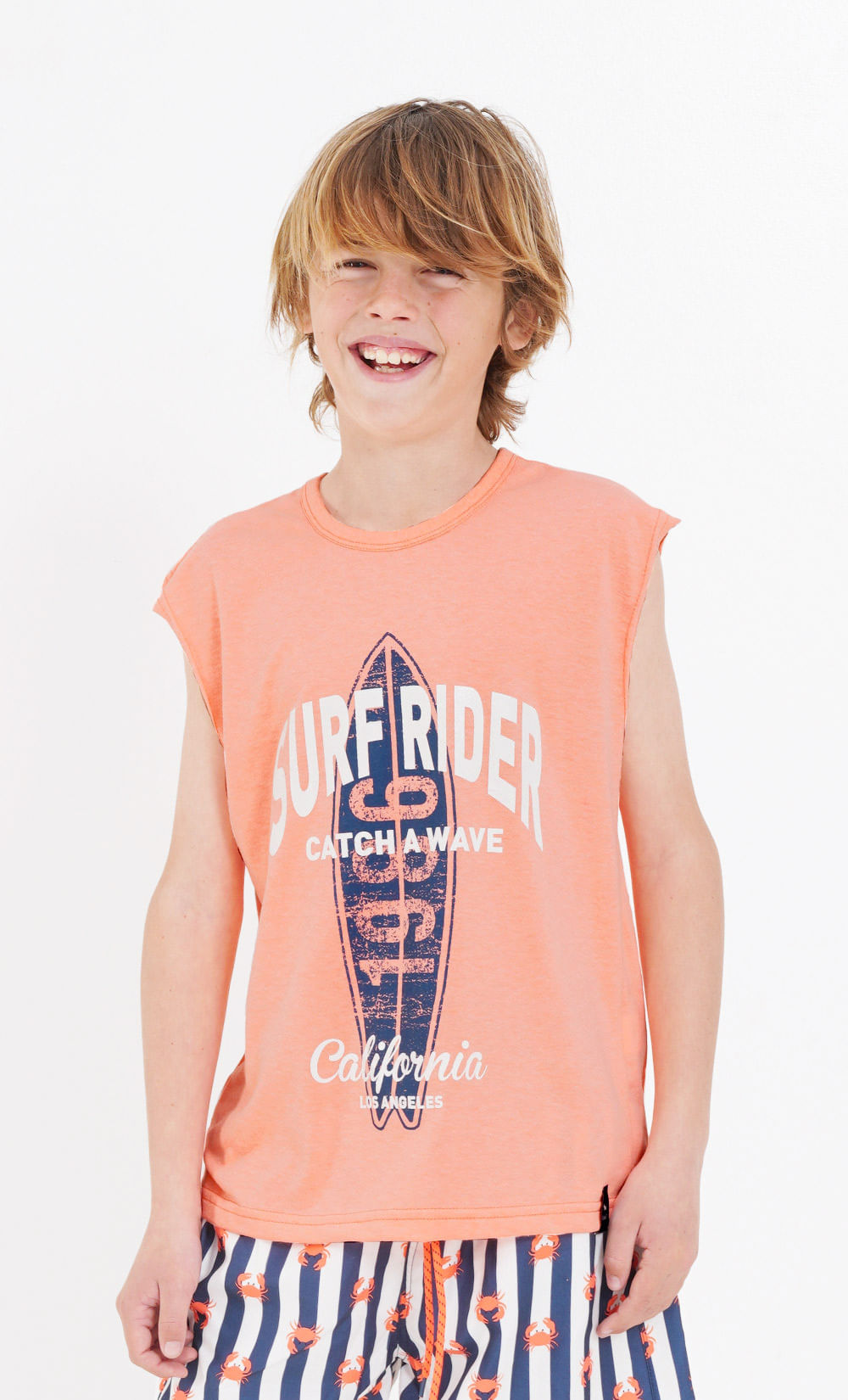 Remera s/m jr surf