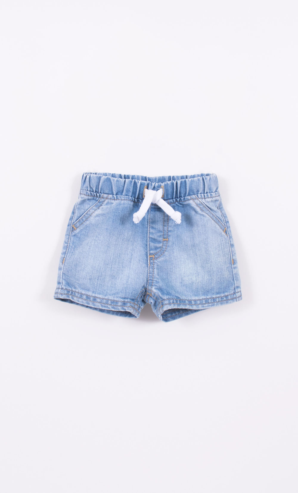 Short denim mini jogger