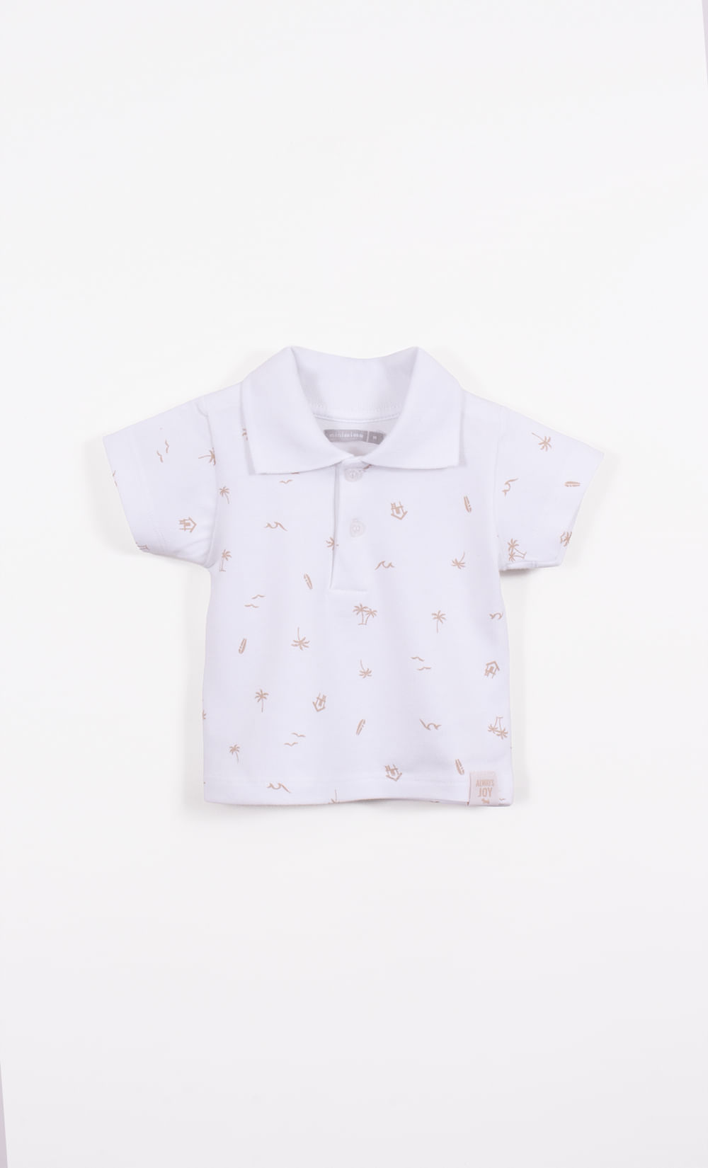 Polo mini estampada mimo