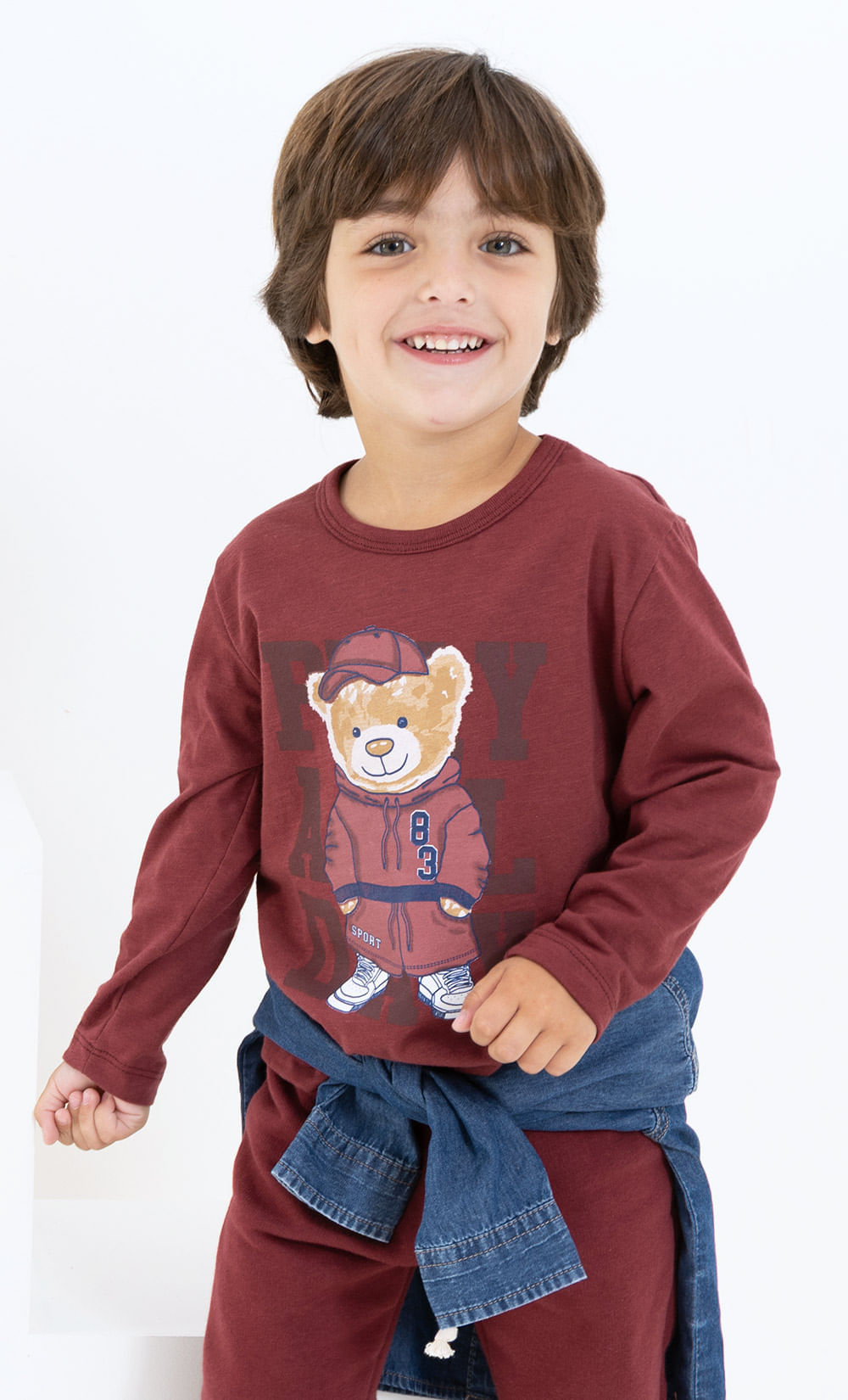 Remera kid oso
