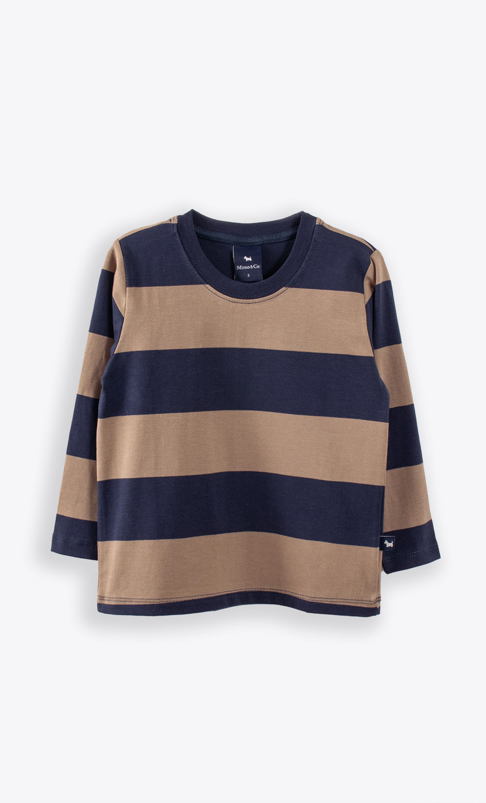 Remera kid rayada mimo