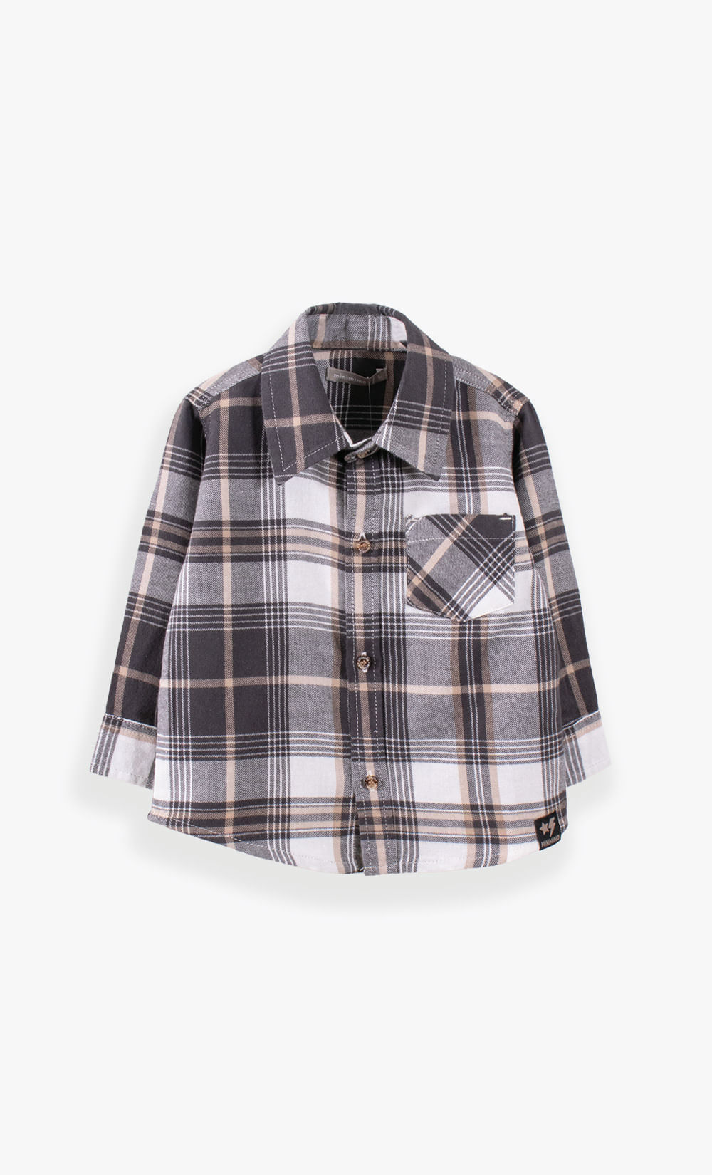 Camisa mini escocesa mimo — imagen 2