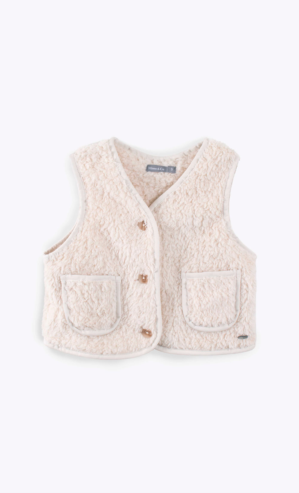 Chaleco kid corderito — imagen 2