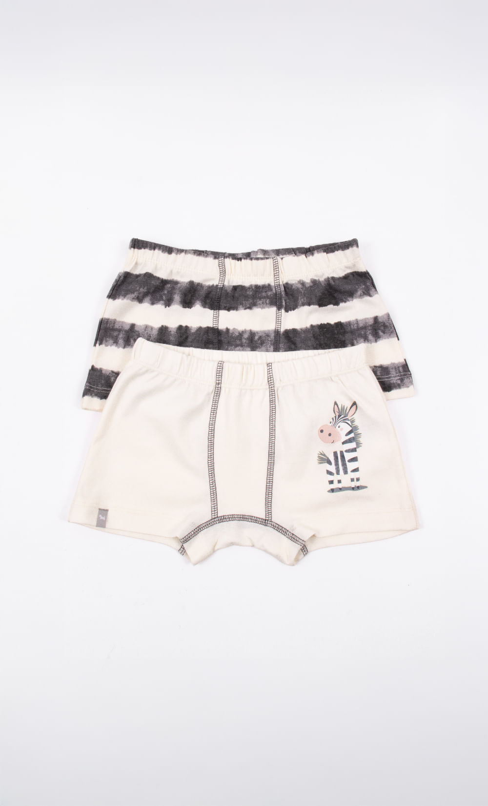 Pack x2 boxer cebra