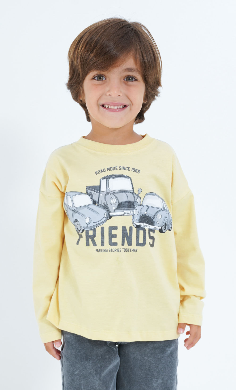 Remera kid car mimo