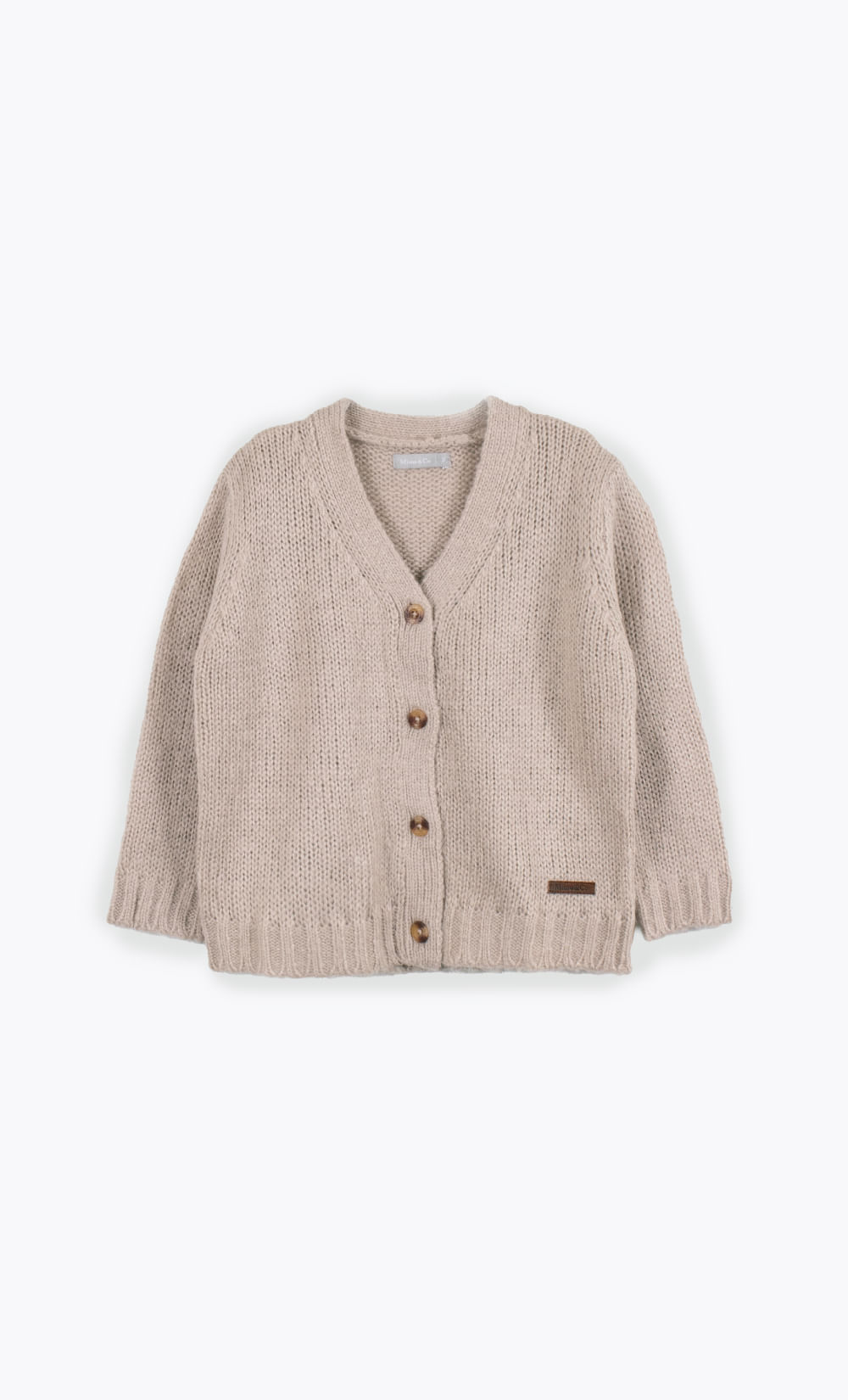 Cardigan tejido kid