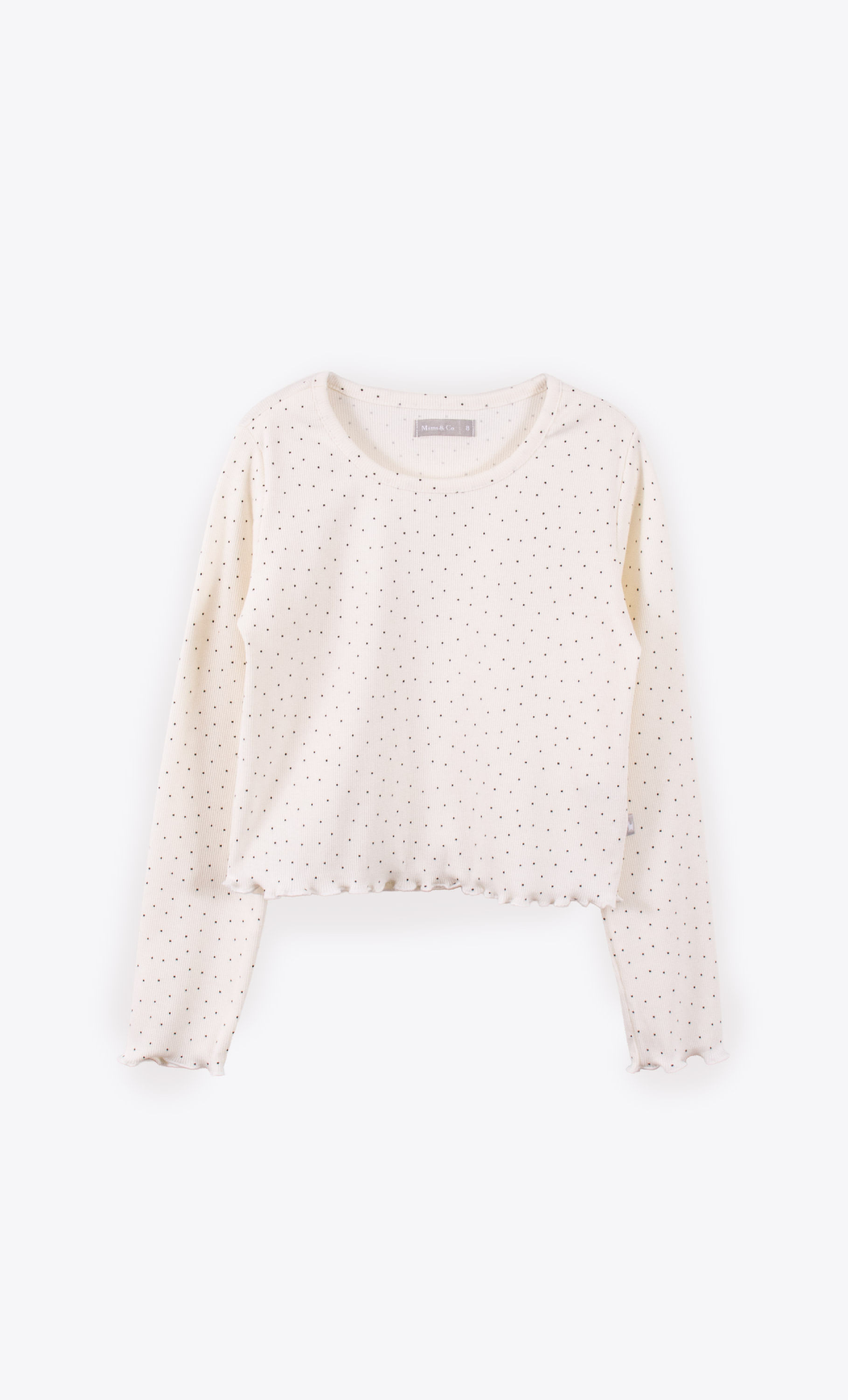 Remera jr crop print mimo