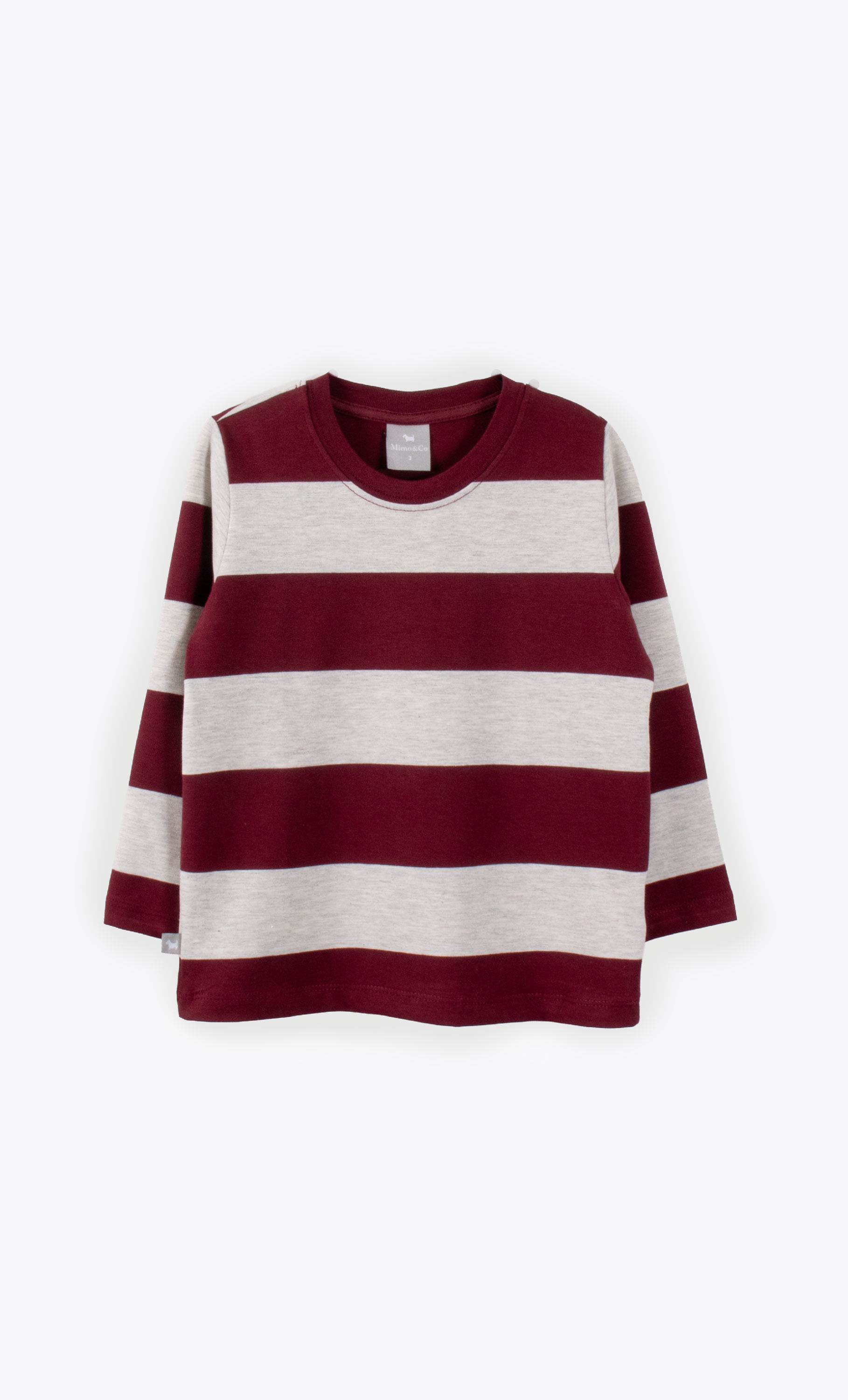 Remera kid rayada mimo