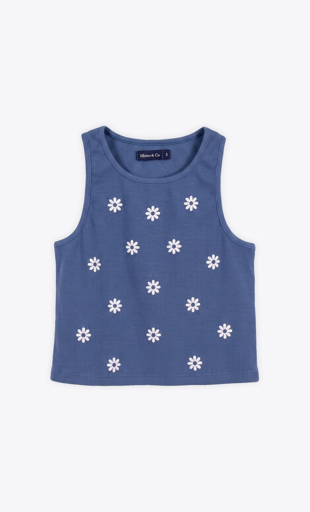 Musculosa kid flower (mimo)