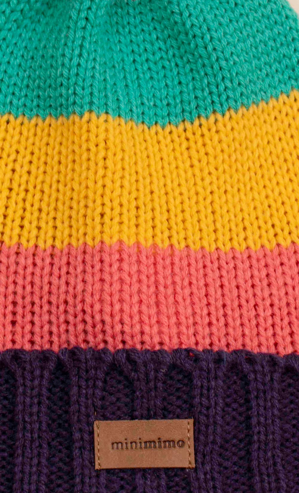 Gorro mini multicolor de mimo — imagen 2